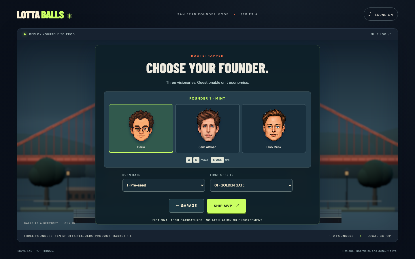 Dario, Sam Altman and Elon Musk pixel head selection